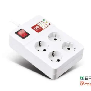 محافظ ولتاژ ۴خانه پارت الکتریک با کابل۵ متر مدل۷۷۳